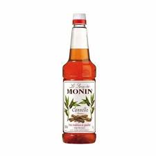 MONIN CINNAMON SYRUP BOTTLE 1LIT