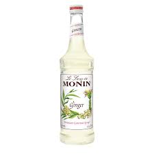MONIN GINGER SYRUP BOTTLE 1LITA