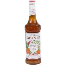 MONIN PUMPKIN SPICE SYRUP BOTTLE 1LIT