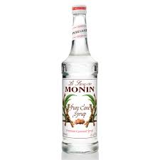MONIN PURE CANE SYRUP BOTTLE 1LIT