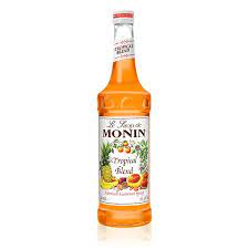 MONIN TROPICAL BLEND SYRUP BOTTLE 1LIT