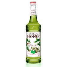 MONIN PISTACHIO SYRUP BOTTLE 1LIT