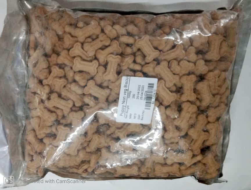 PUPPY NON VEG BISCUITS 1KG