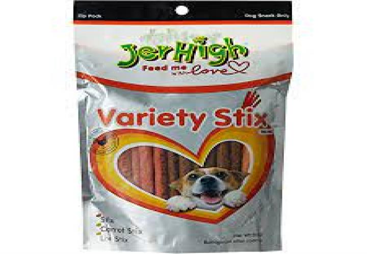 JERHIGH, VARIETY STIX,CARROT STIX,LIV STIX,STIX,200G