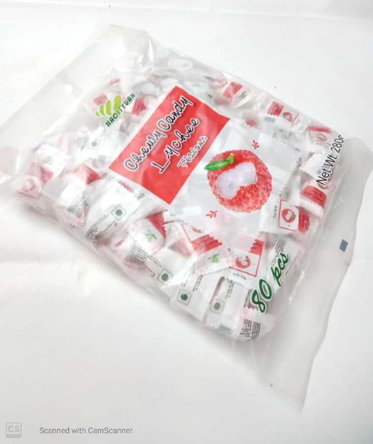 CHEW CANDY LICHI FLAVER