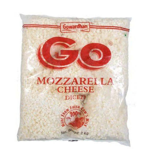 GO,MOZZARELLA CHEESE ,DICED,2KG/PACK