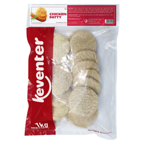 KEVENTER CHIKEN PATTY,1KG/PACK