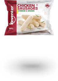 KEVENTER SAUSAGE CHEESE AND ONION 250G