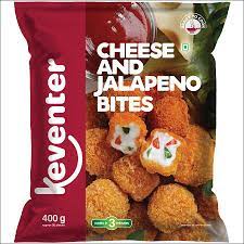 KEVENTER CHEESE AND JALAPENO BITS 400G