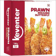 KEVENTER PRAWN BREADED BUTTERPLY 180G